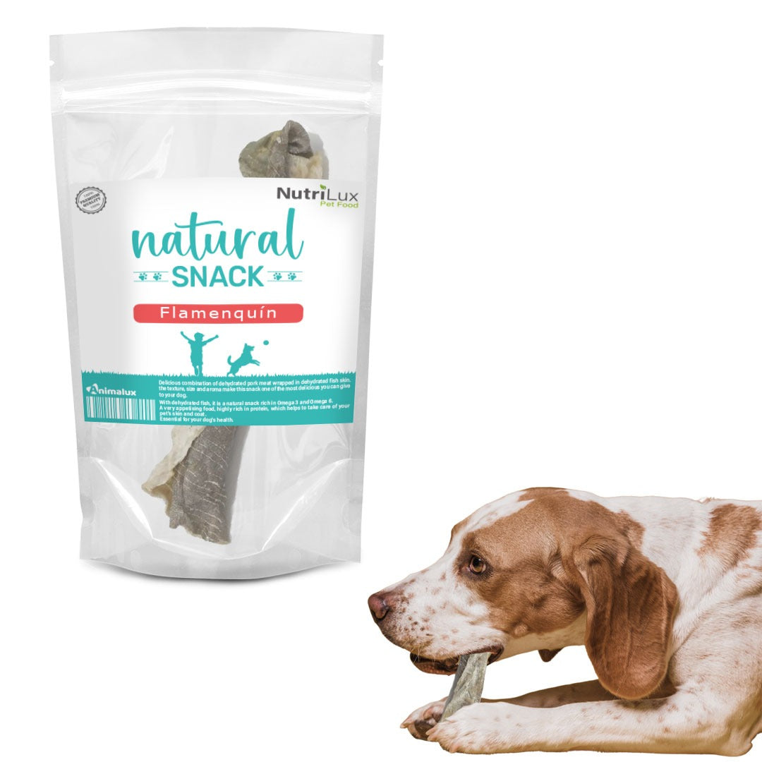 Animalux friandise  naturel flamenquin pour chien miniature 3