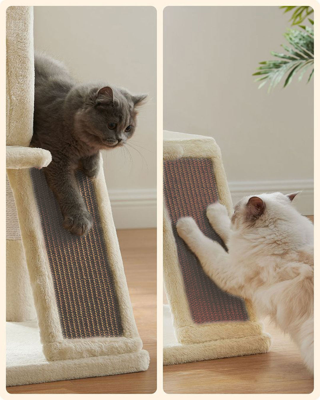 Arbre à chat de luxe avec hamac – 100 cm - ECO miniature 3