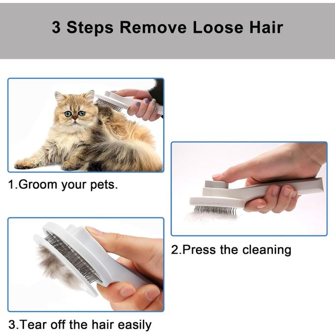 brosse de nettoyage pour poils d'animaux Chat&Chien — 1