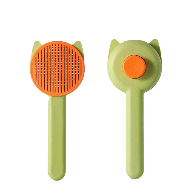 Brosse de toilettage pour chats d'intérieur en acier inoxydable — 1
