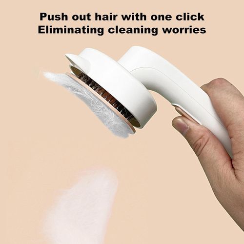 Brosses autonettoyantes pour animaux de compagnie pour chats à poils longs et courts miniature 2