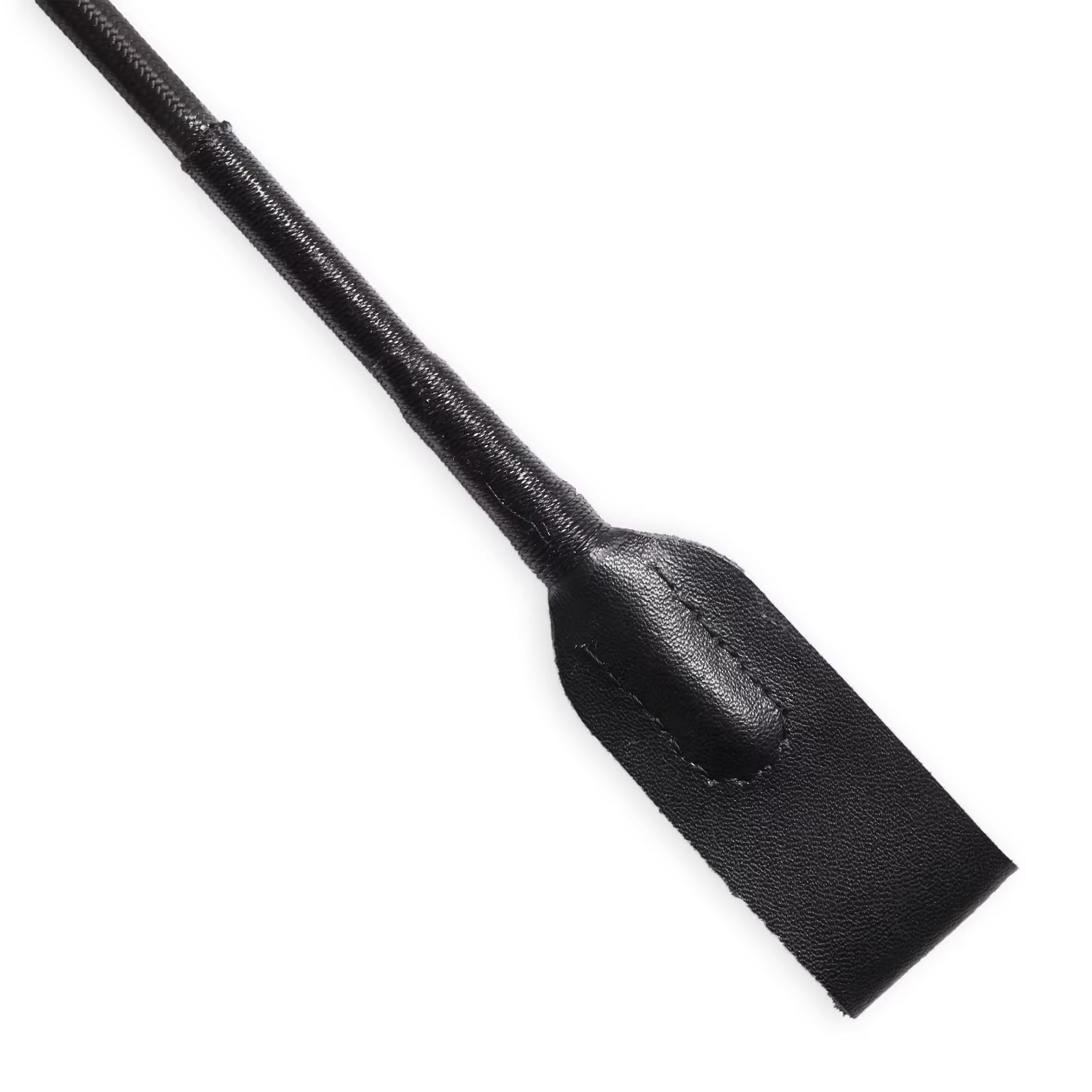 Cravache 540 tressée Noir 69 Cm miniature 3