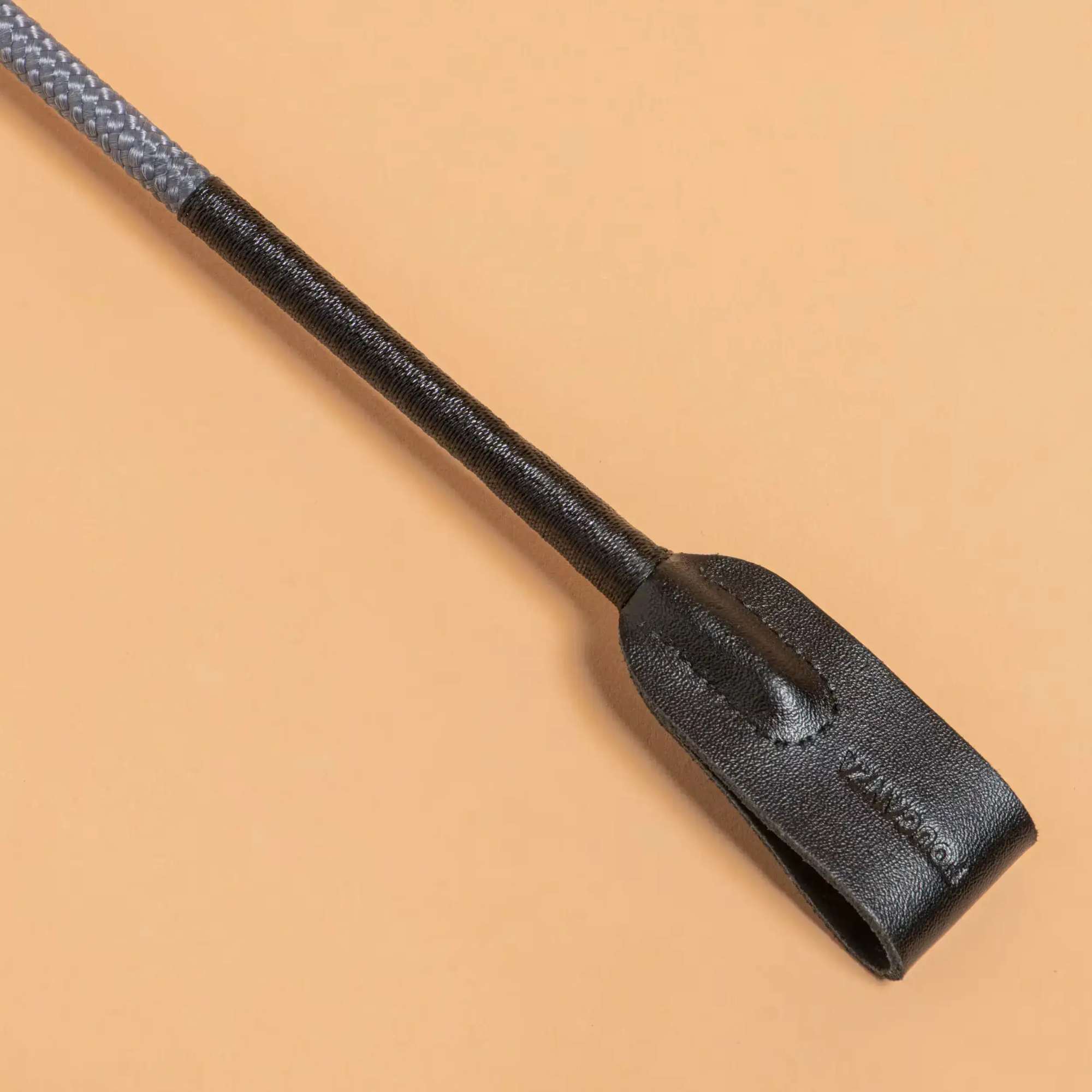 Cravache Tressée Grise 69 cm - Spécial Débutant Maroc miniature 3
