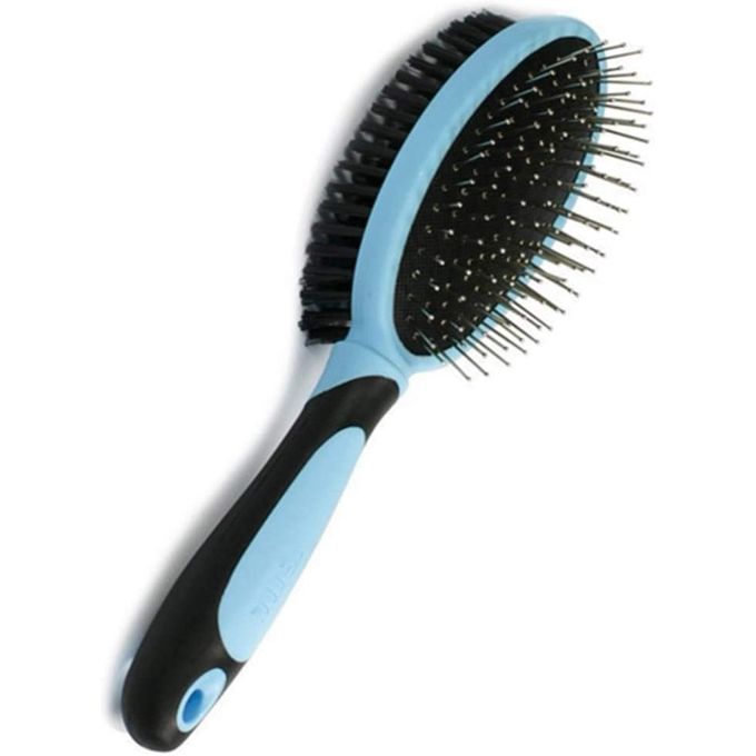 Double brosse de toilettage professionnel pour animaux de compagnie — 1