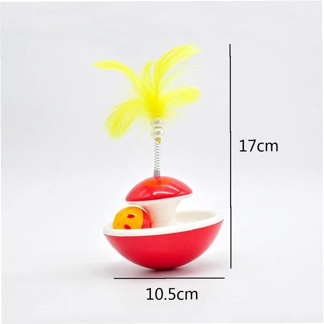 Gobelet Roulant De Grattage Balle jouet pour Chat en 2 couleur miniature 3