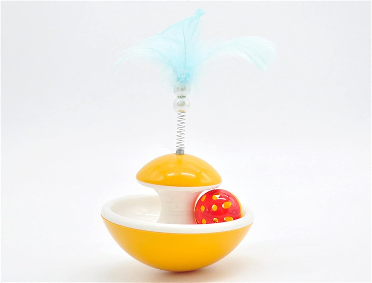 Gobelet Roulant De Grattage Balle jouet pour Chat en 2 couleur miniature 2