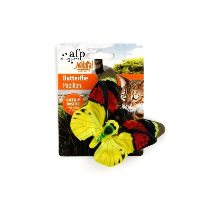 Jouet Papillon avec catnip — 1