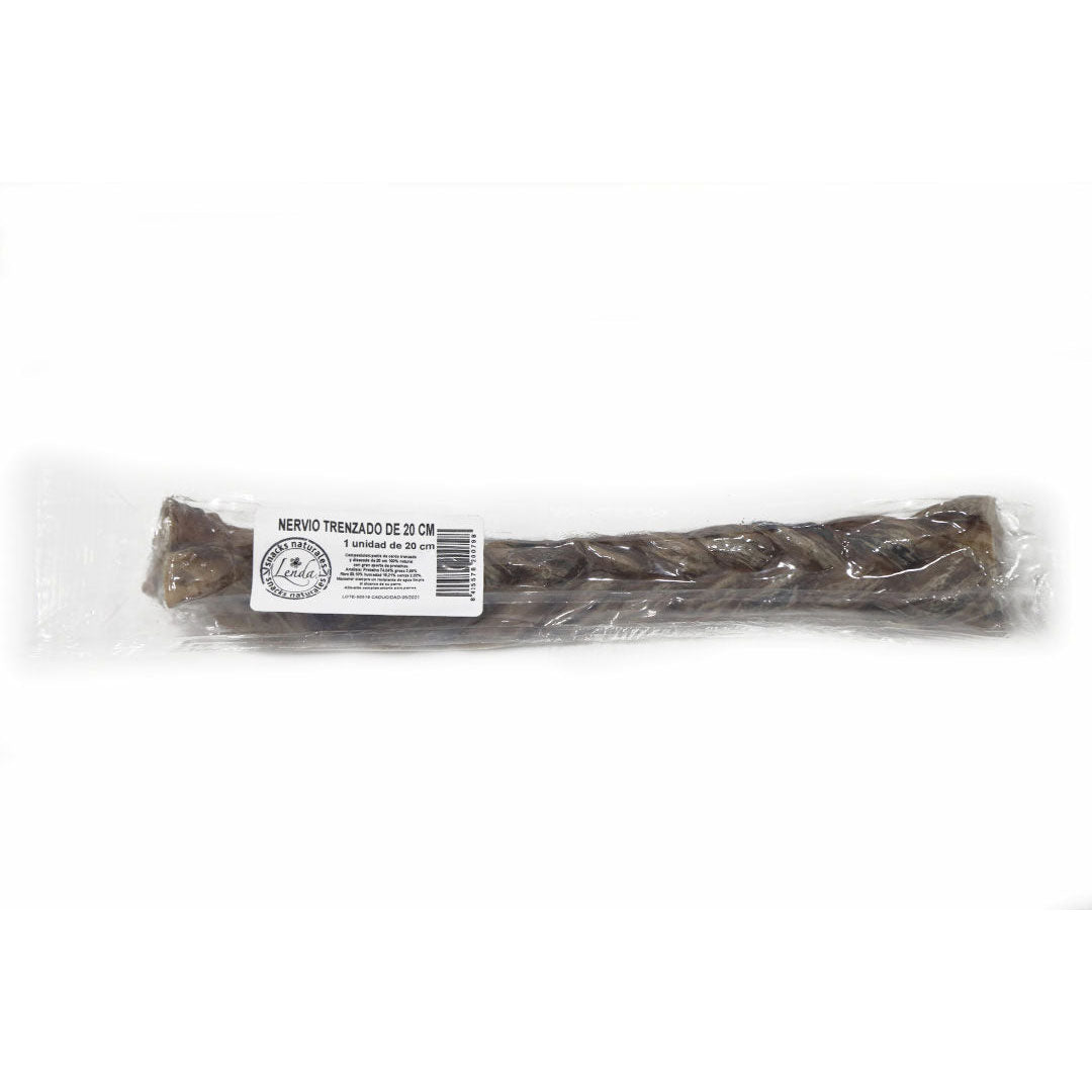 LENDA Nerf tressé - Friandises naturel pour chien miniature 2
