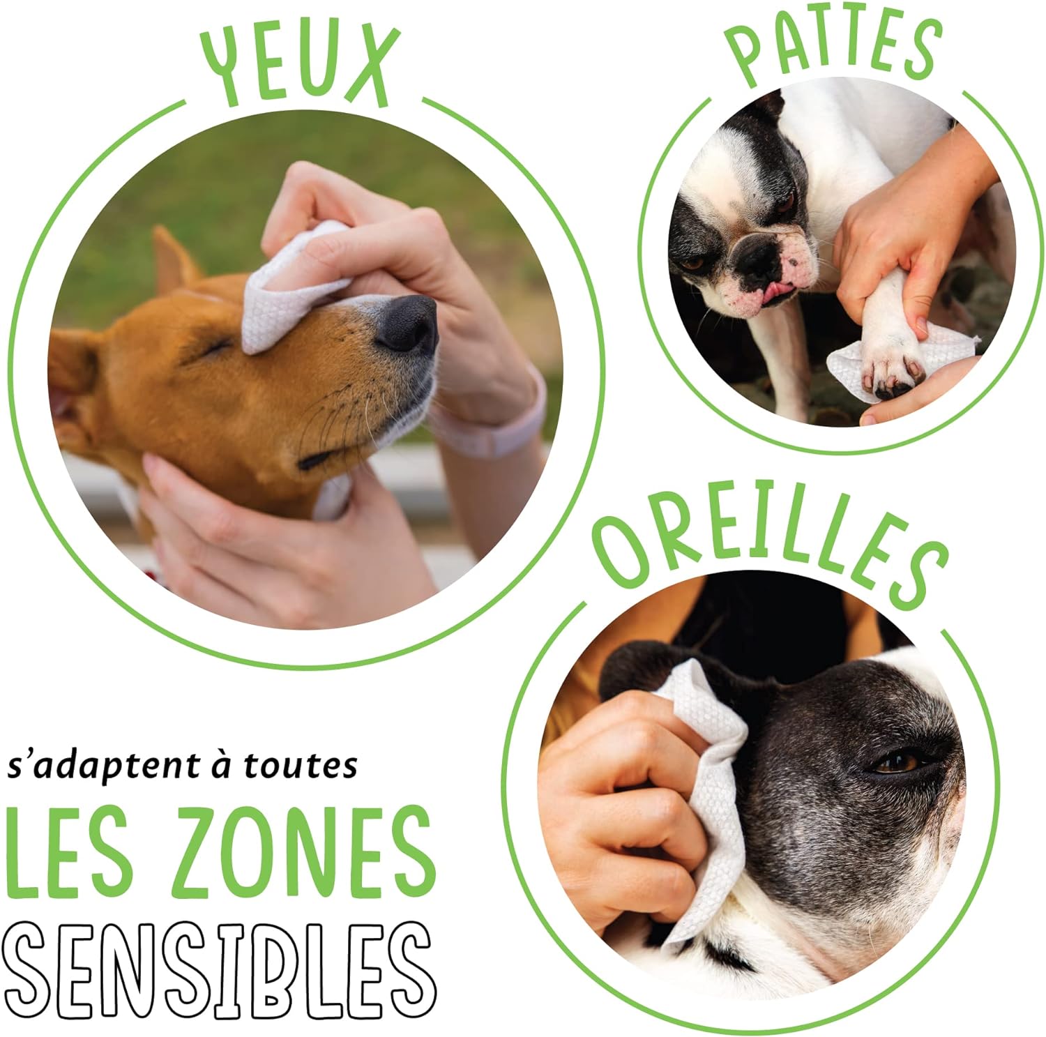 Lingettes nettoyantes pour Chien & chat miniature 3