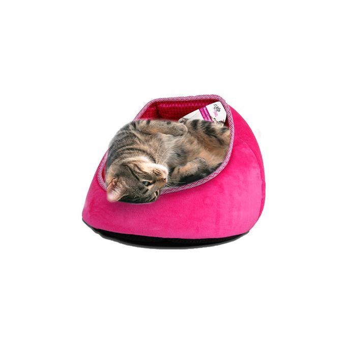 Lit lounge monaco 40x40x32 cm rose miniature 2