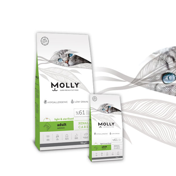 MOLLY CROQUETTES POUR CHAT LIGHT & STERILISED — 1