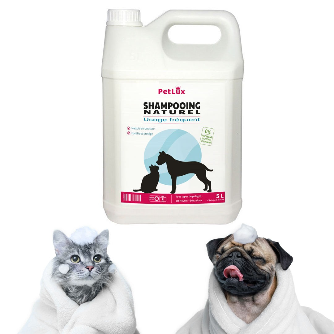 Naturel shampoing pour chien&chat 5L miniature 2