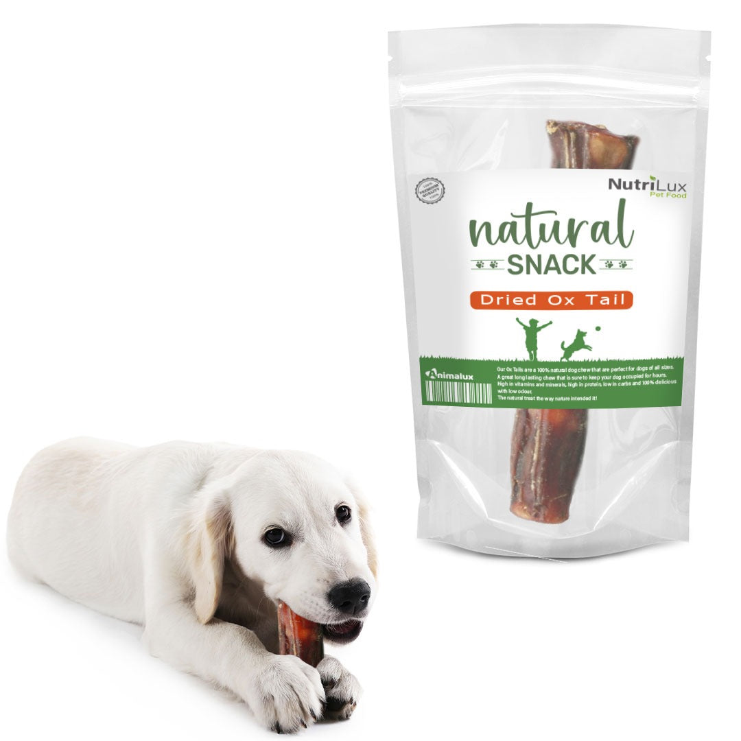 Nutrilux Naturel snack Dreid Ox Tail  pour chien miniature 2