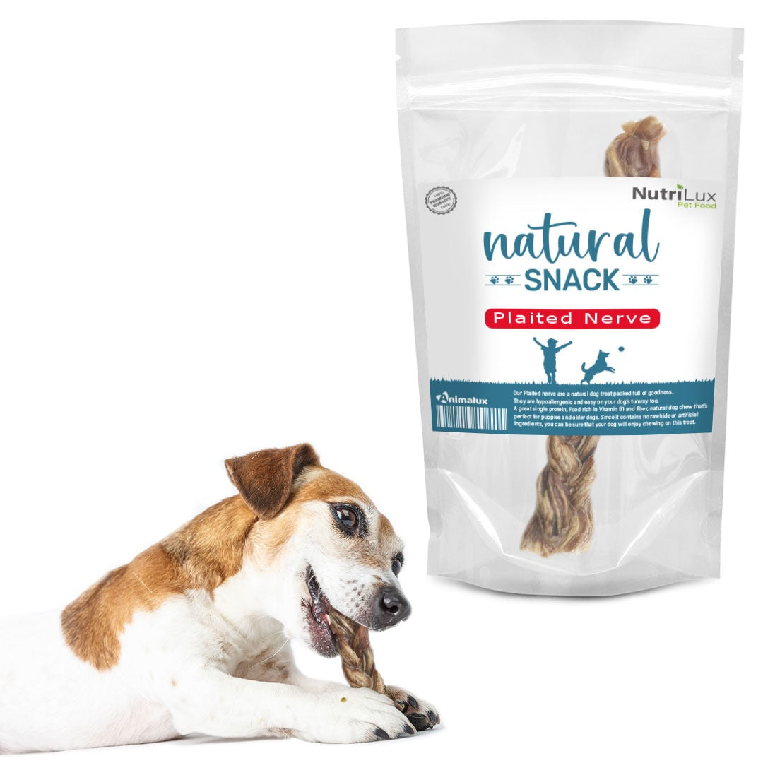 Nutrilux Naturel snack Plaited Nerve  pour chien miniature 2