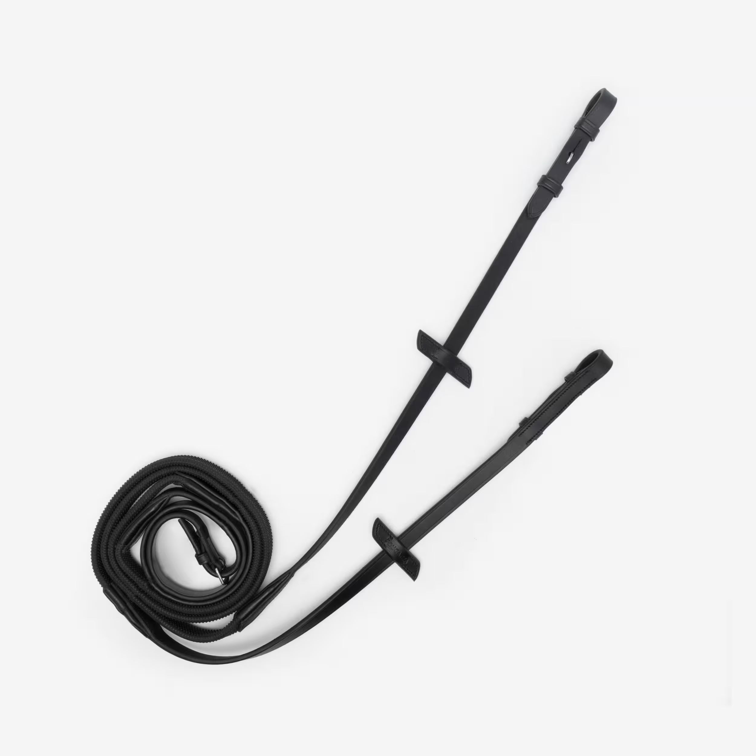 Rênes équitation cuir grip Cheval et Poney miniature 3