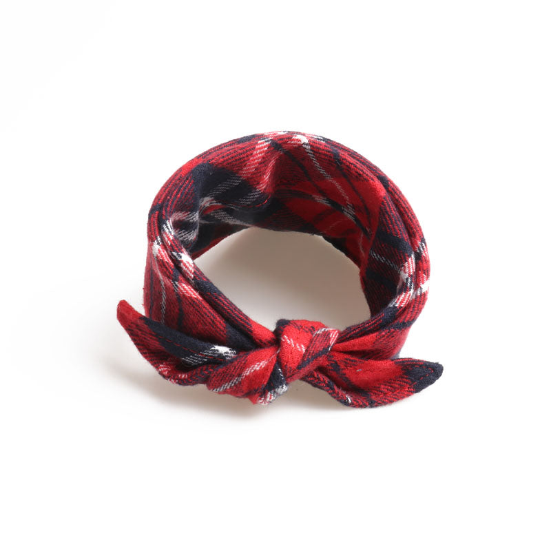 Bandana à Carreaux pour Chien et Chat thumbnail 2