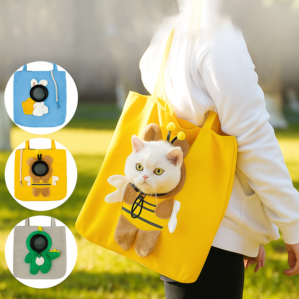 Bandoulière élégante/pochette pour animaux de compagnie thumbnail 5