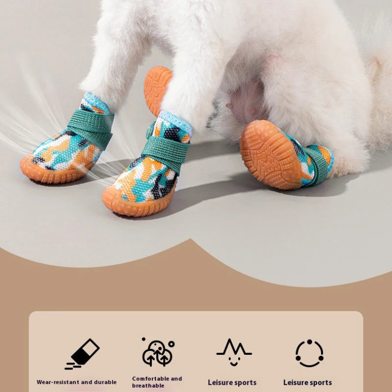 Bottes pour Chiens Imperméables – Chaussures Respirantes thumbnail 7