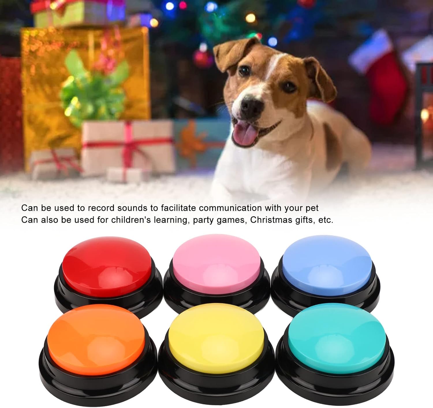 Bouton Vocal d’Entraînement pour Animaux – Enregistrement 30 Sec thumbnail 4