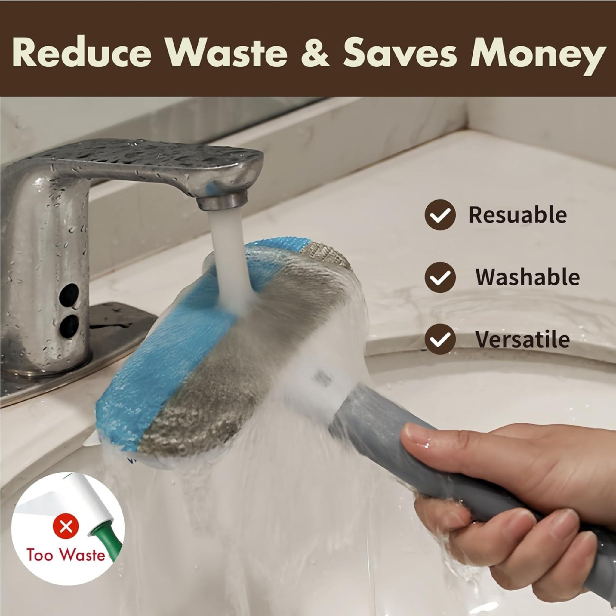 Brosse anti-poils d'animaux – Durable et lavable pour meubles et vêtements thumbnail 4