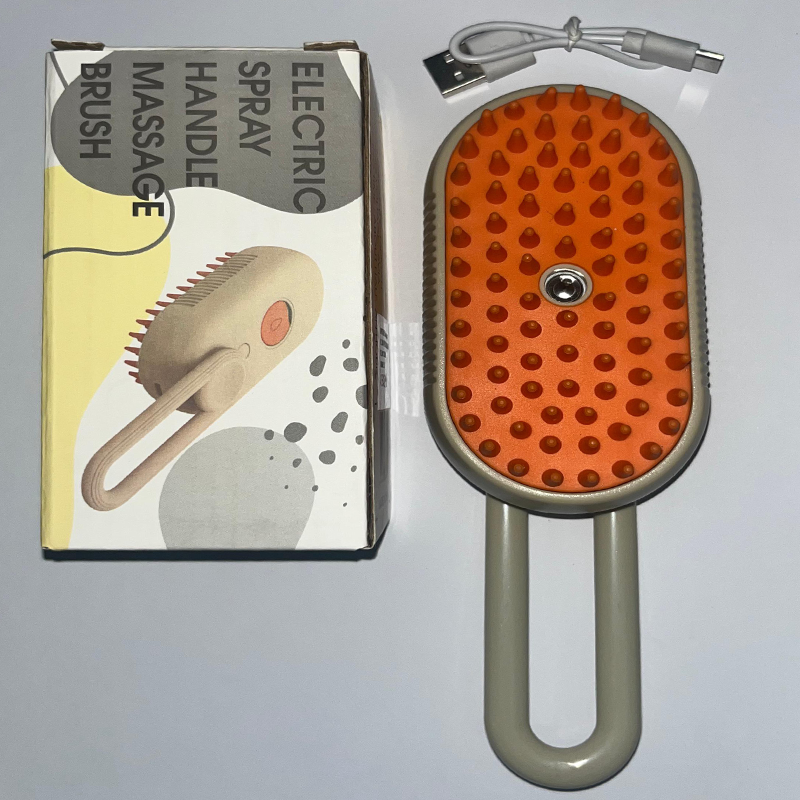 Brosse à Vapeur 3 en 1 pour Chats et Chiens