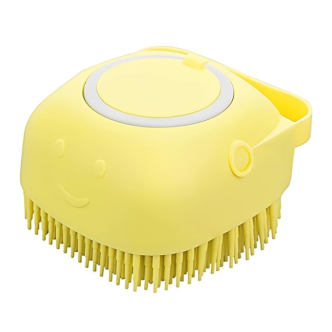 Brosse pour Chat et Chien - Brosse de Bain en Silicone avec Distributeur de Shampoing thumbnail 9