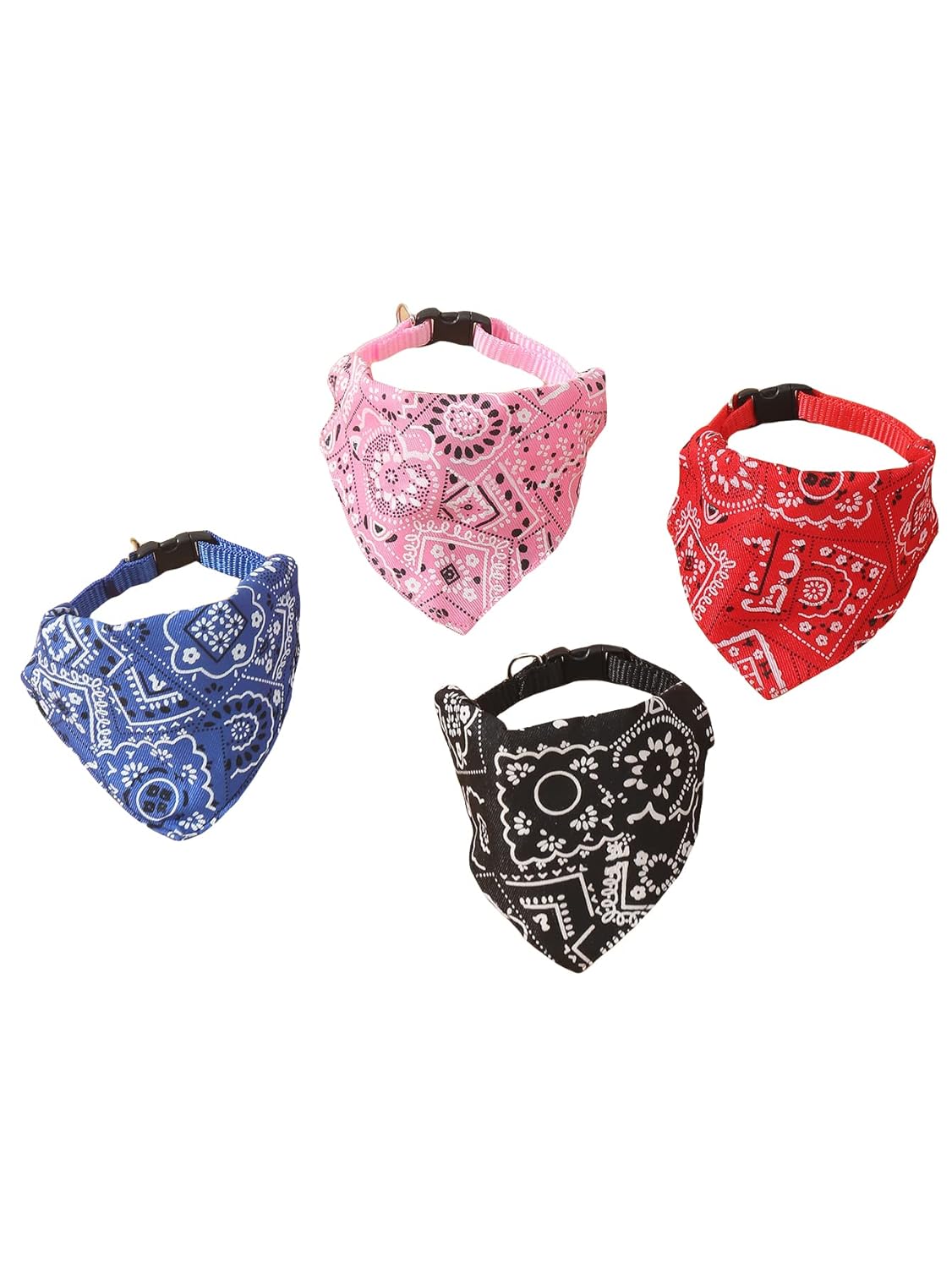 Collier Bandana pour Chien & Chat – Foulard Réglable avec Boucle Sécurité thumbnail 6