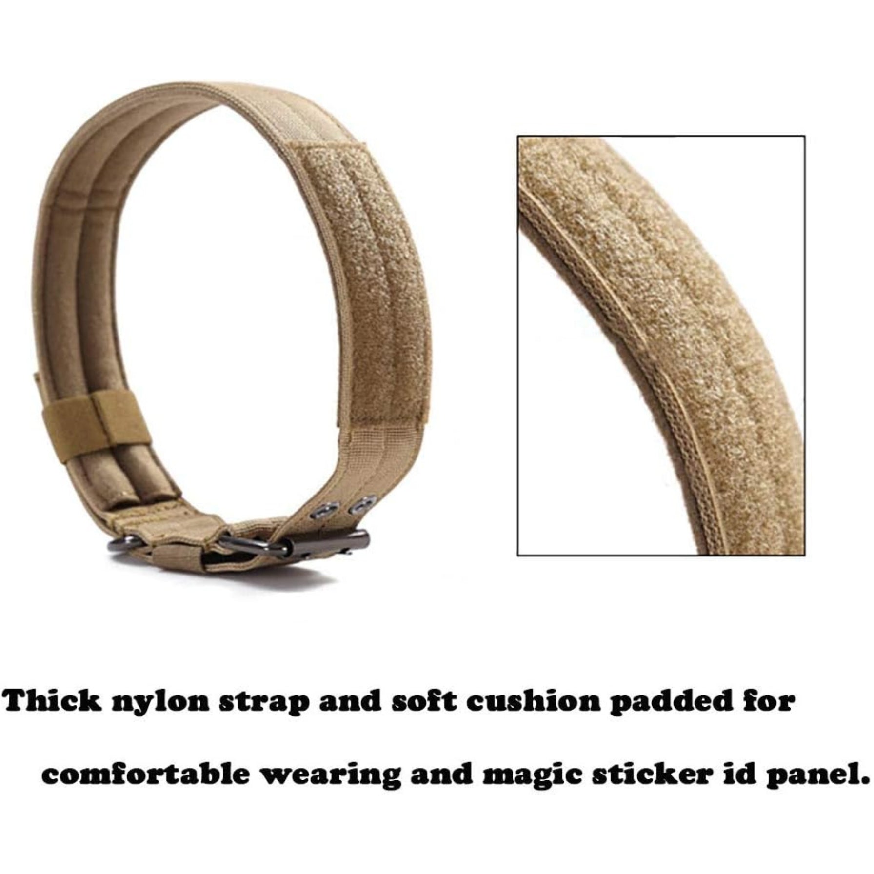 Collier pour Grands Chiens – Nylon Résistant avec Boucle Métallique thumbnail 4