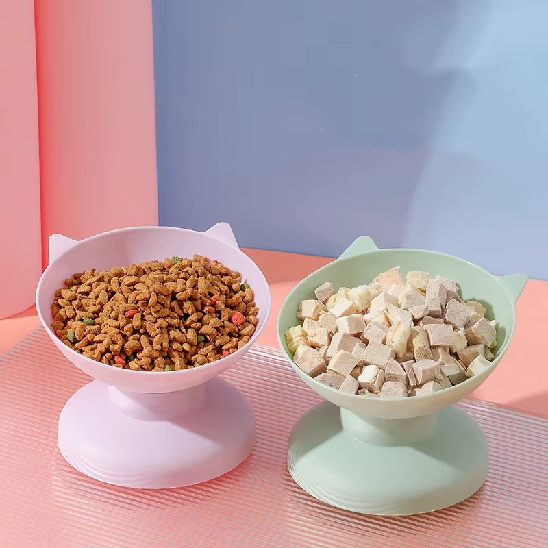 Gamelle pour chat et chien – Fond haut, incliné, anti-étouffement et anti-fuite pour chats et chiens thumbnail 2