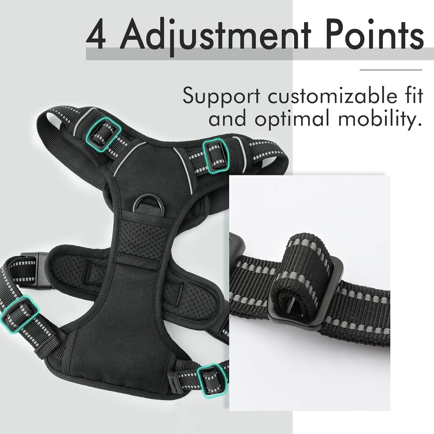 Harnais pour chiens de taille  grande thumbnail 7