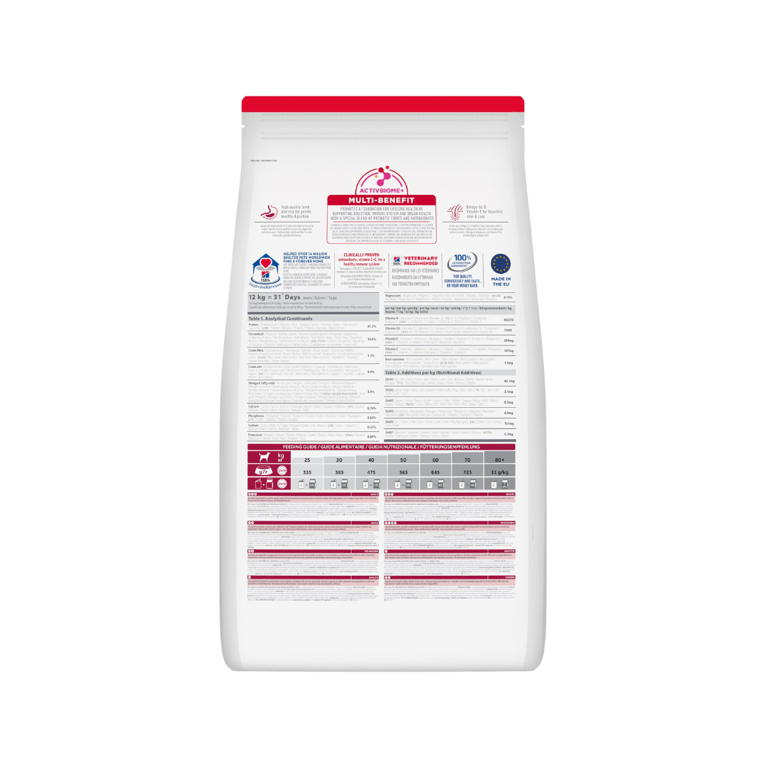 Hill’s Science Plan Chien Adulte Grande Race Agneau & Riz 14 kg thumbnail 2