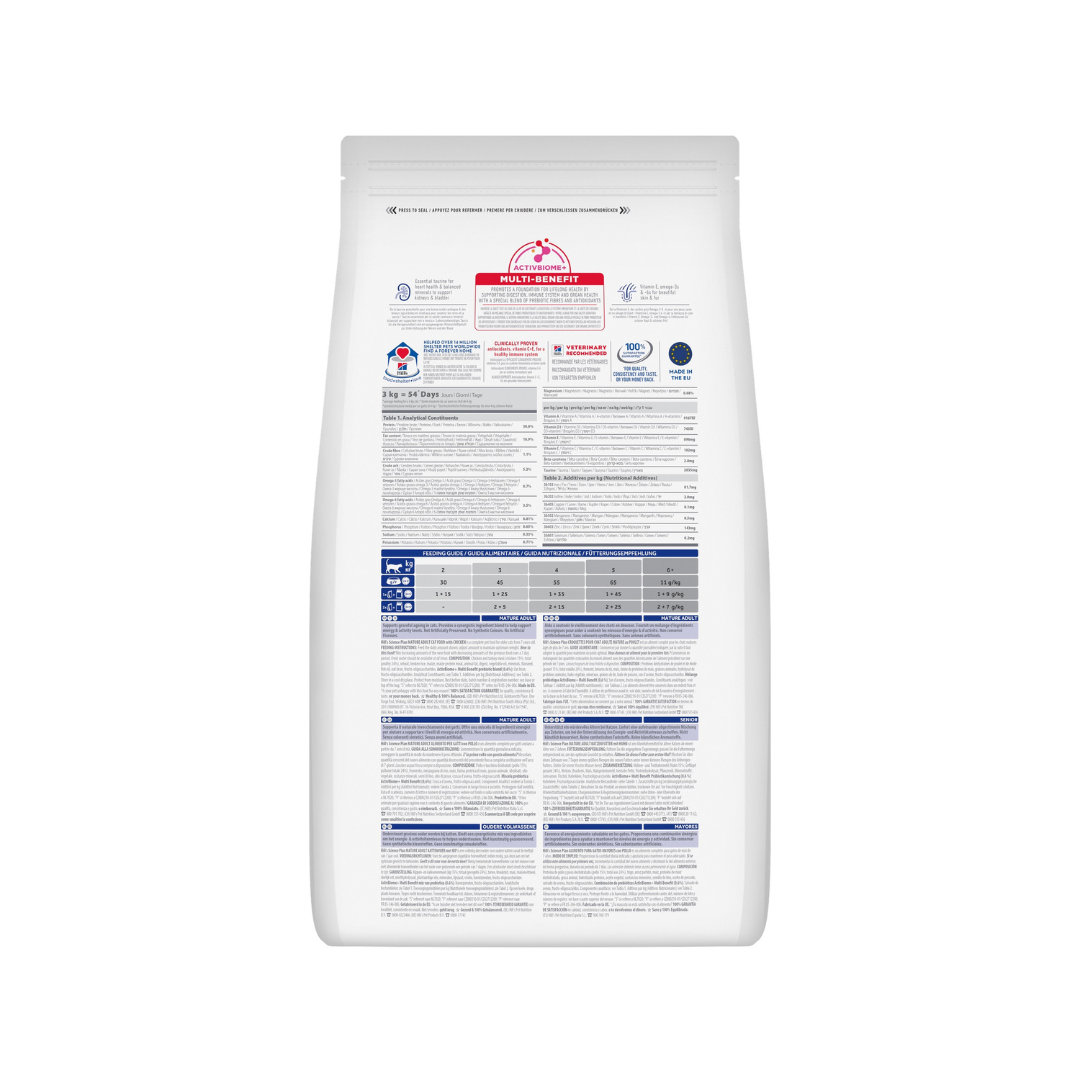 Hill’s Science Plan Chat Senior 7+ Poulet 1,5 kg thumbnail 2