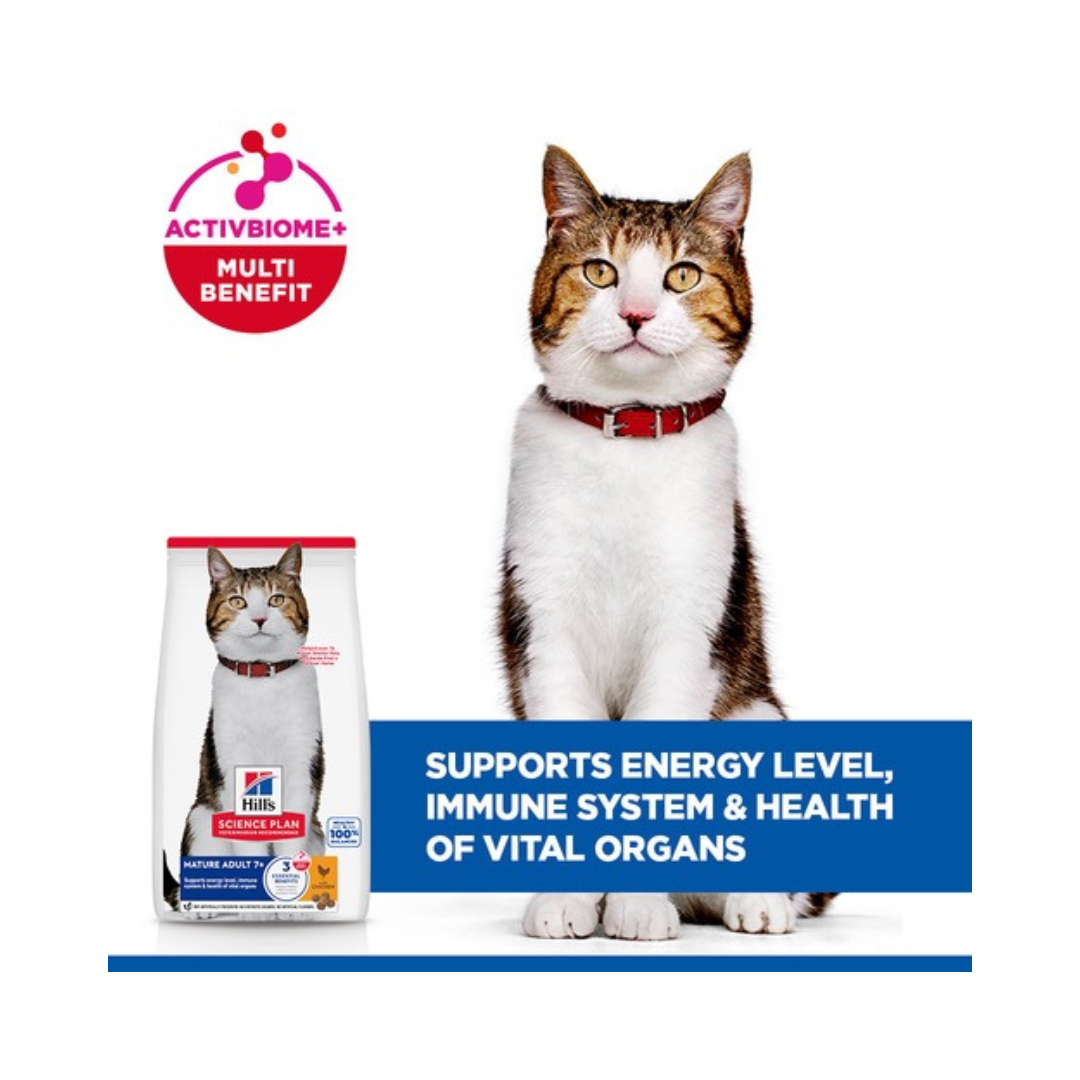 Hill’s Science Plan Chat Senior 7+ Poulet 1,5 kg thumbnail 3