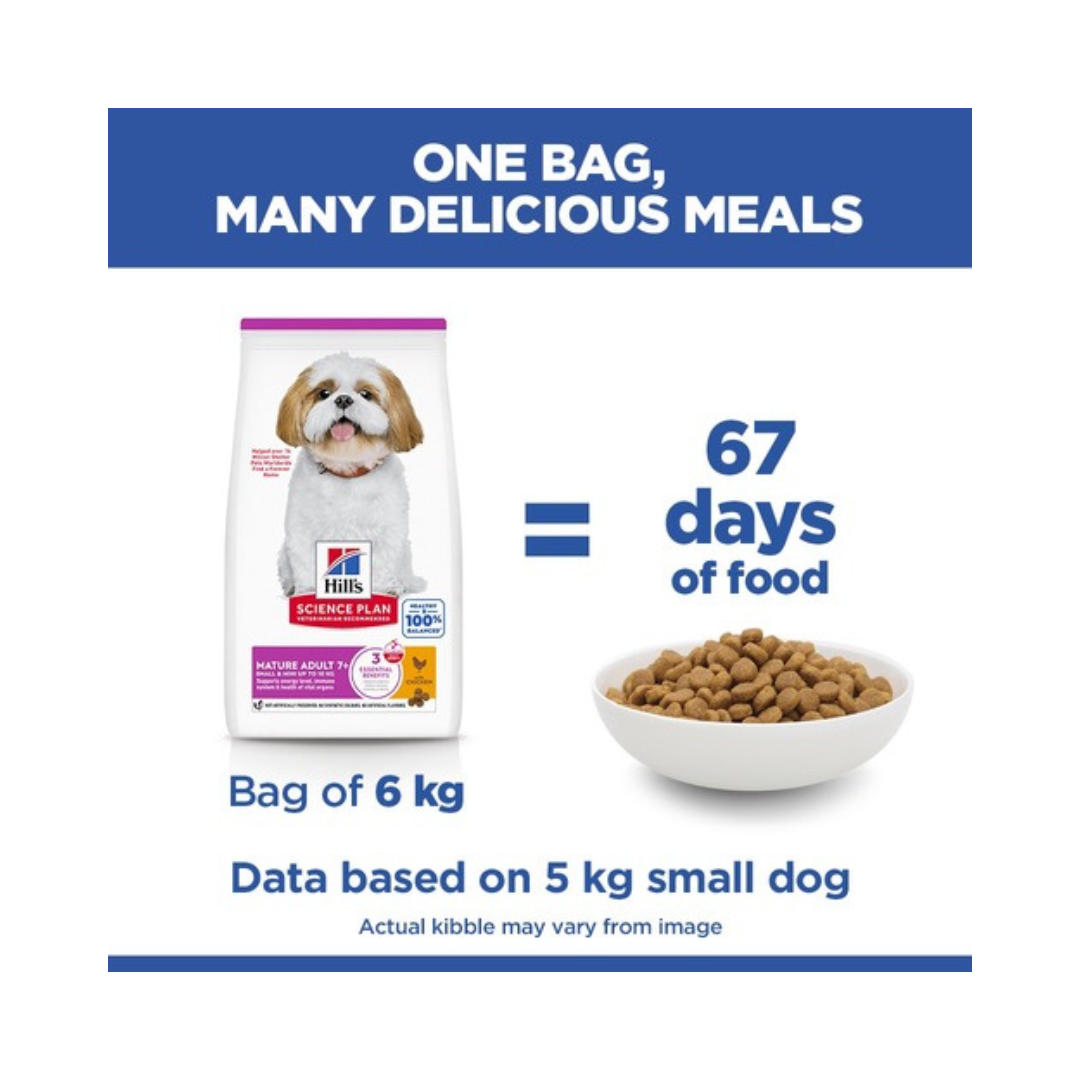 Hill’s Science Plan Croquettes Chien Senior Small & Mini Poulet thumbnail 5