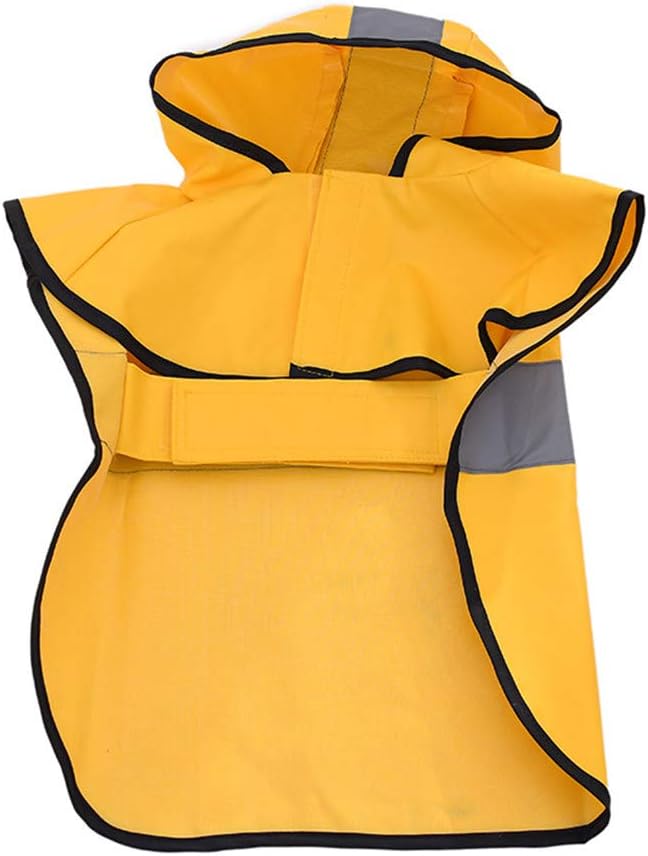 Imperméable pour Chien – Poncho à Capuche avec Bandes Réfléchissantes pour Grands Chiens thumbnail 6