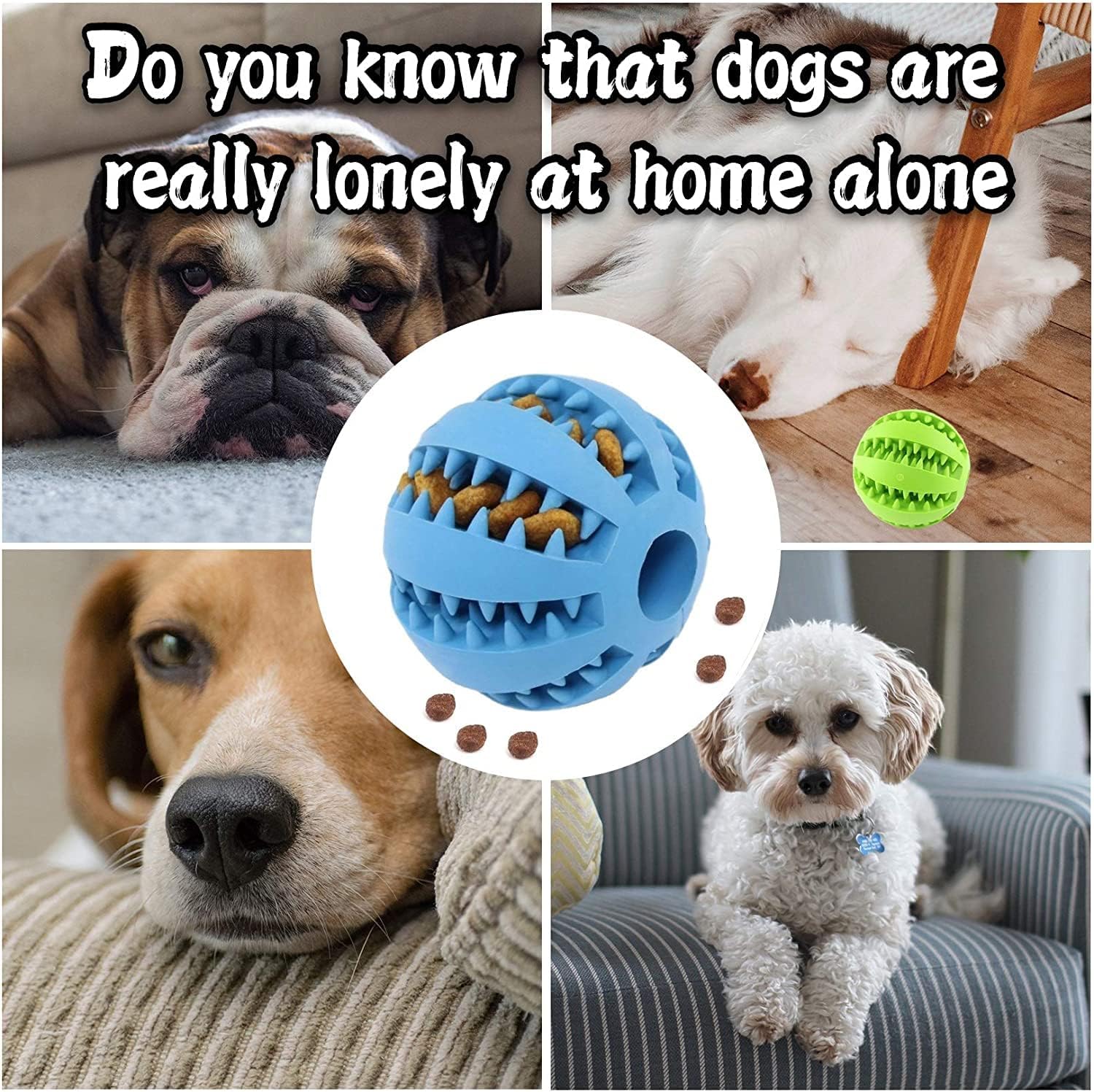 Balle jouet interactive pour chien – amusante et fonctionnelle thumbnail 4