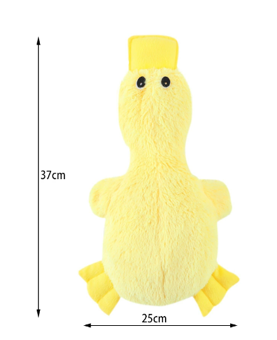 Jouet Canard Crinkle pour Chien – Peluche Sonore Sans Rembourrage thumbnail 4