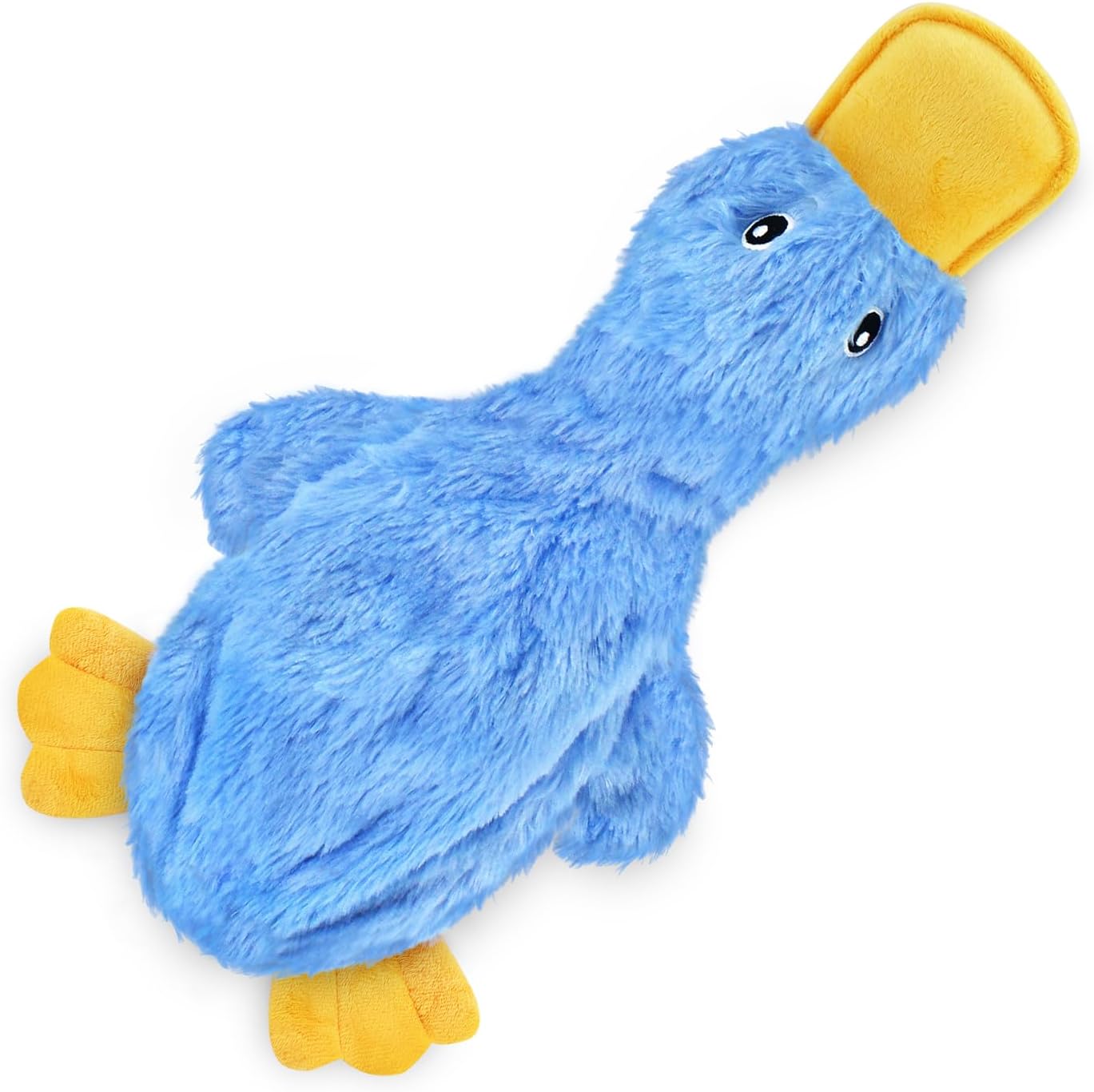 Jouet Canard Crinkle pour Chien – Peluche Sonore Sans Rembourrage thumbnail 5