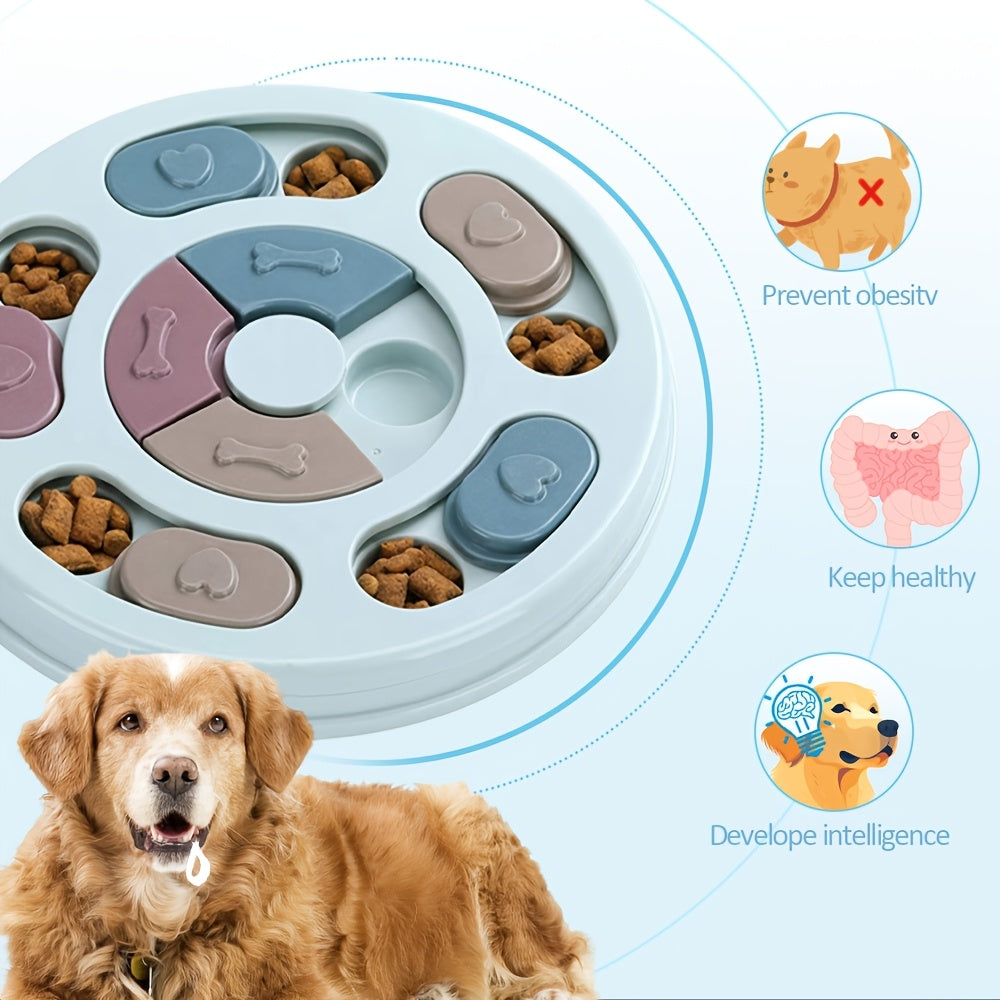 Jouet Puzzle pour Chien – Distributeur de Friandises et Gamelle Anti-Glouton thumbnail 2
