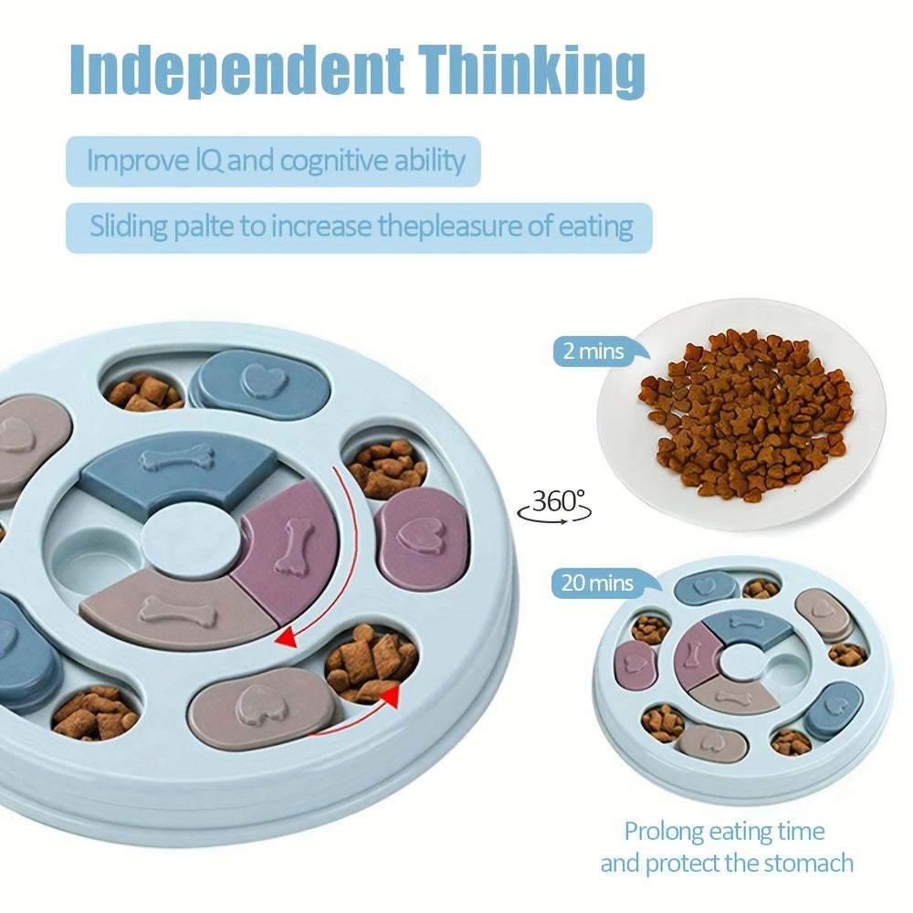 Jouet Puzzle pour Chien – Distributeur de Friandises et Gamelle Anti-Glouton thumbnail 3