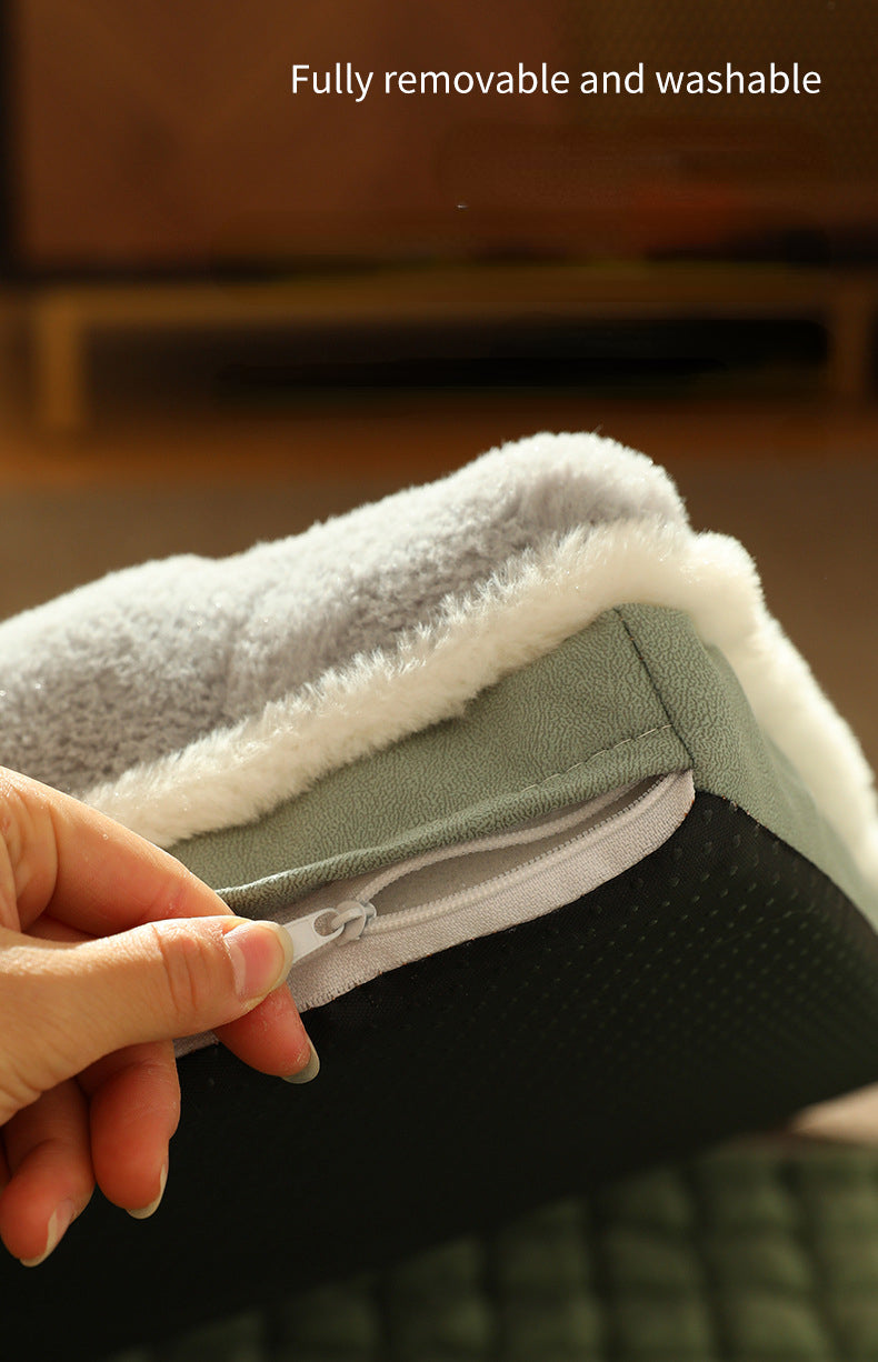 Lit pour chien et chat - Lit Épais - Confort Durable et Lavable thumbnail 3