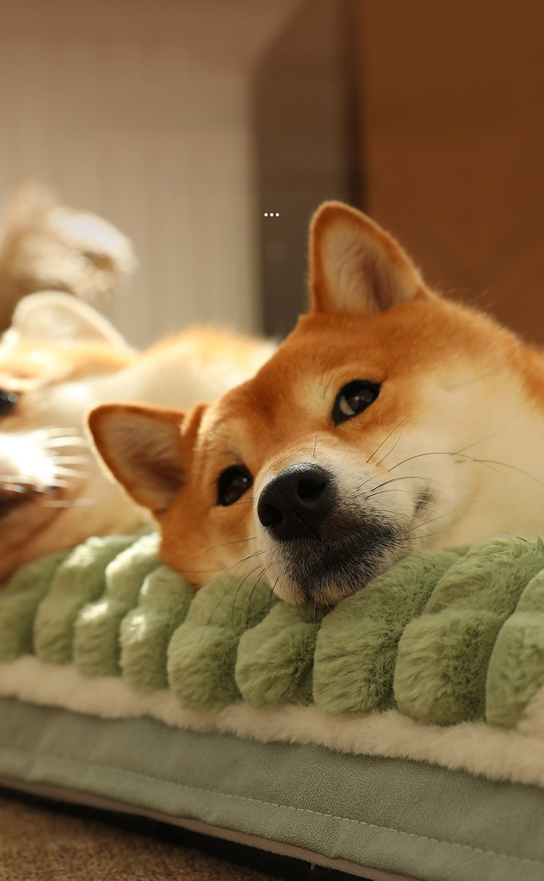 Lit pour chien et chat - Lit Épais - Confort Durable et Lavable thumbnail 6