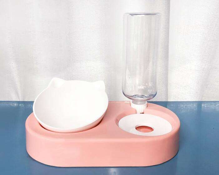 Mangeoire Automatique pour Chat et Chien - Gamelle Inclinée avec Distributeur d'Eau thumbnail 9