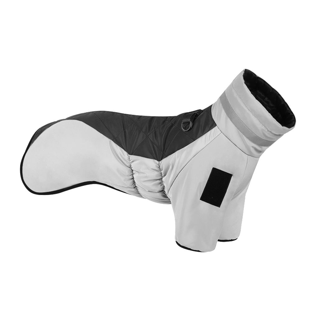 Manteau d’Hiver Réfléchissant pour Chien – Chaud & Coupe-Vent thumbnail 10