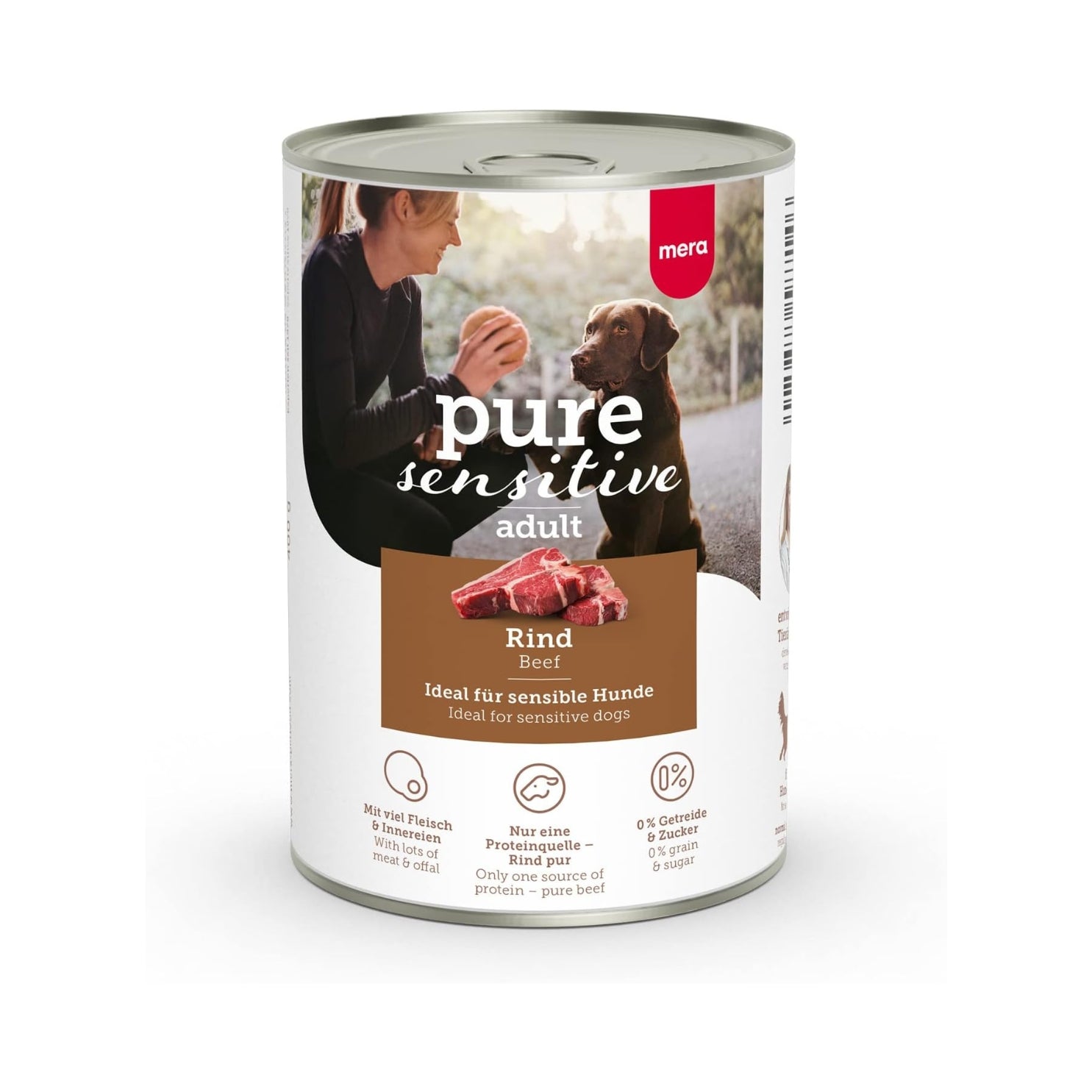 MERA Pure Sensitive – Pâtée Humide pour Chiens – 400g (Saveurs Multiples) thumbnail 2