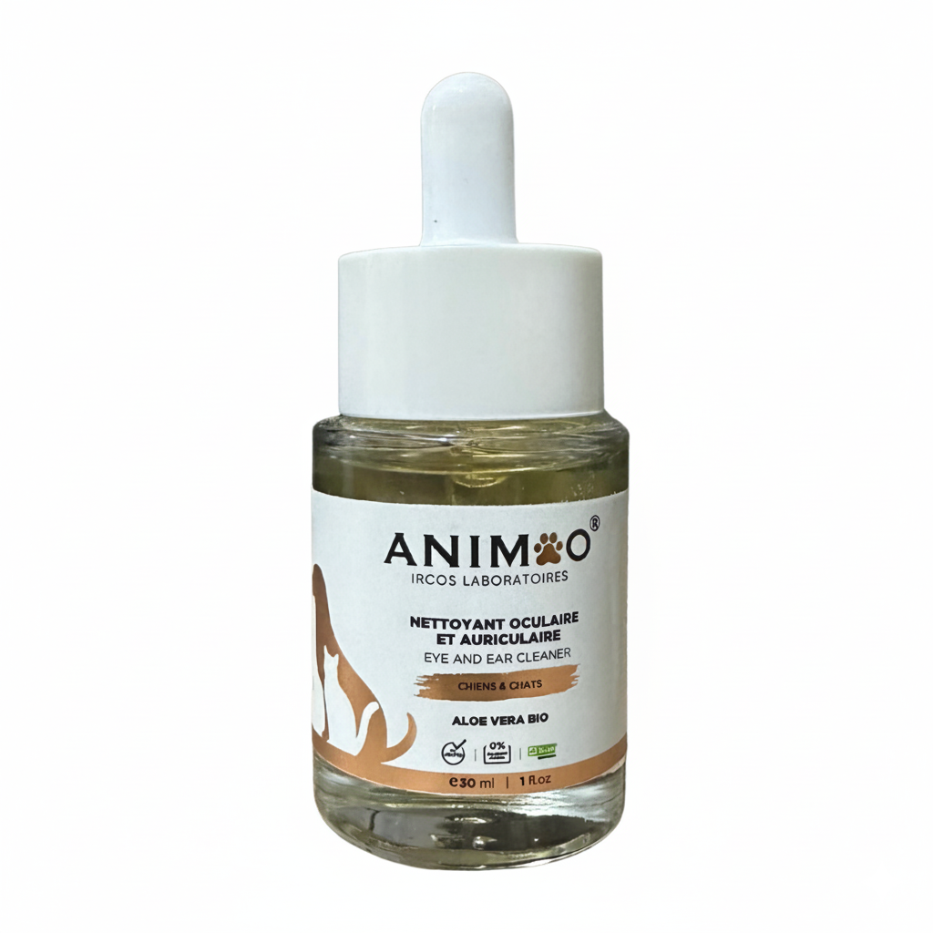 Nettoyant Oculaire et Auriculaire Animoo – Chiens et Chats - 1