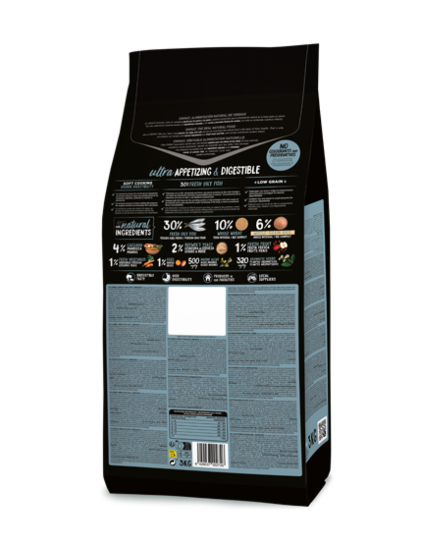 Ownat Ultra Aging Sterilized Fish – Croquettes au poisson pour chats seniors stérilisés (+12 ans) thumbnail 2