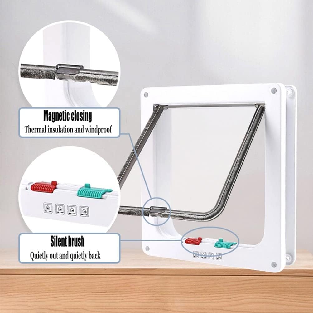 Porte pour Animaux 4-Positions – Étanche, Mur & Porte thumbnail 3