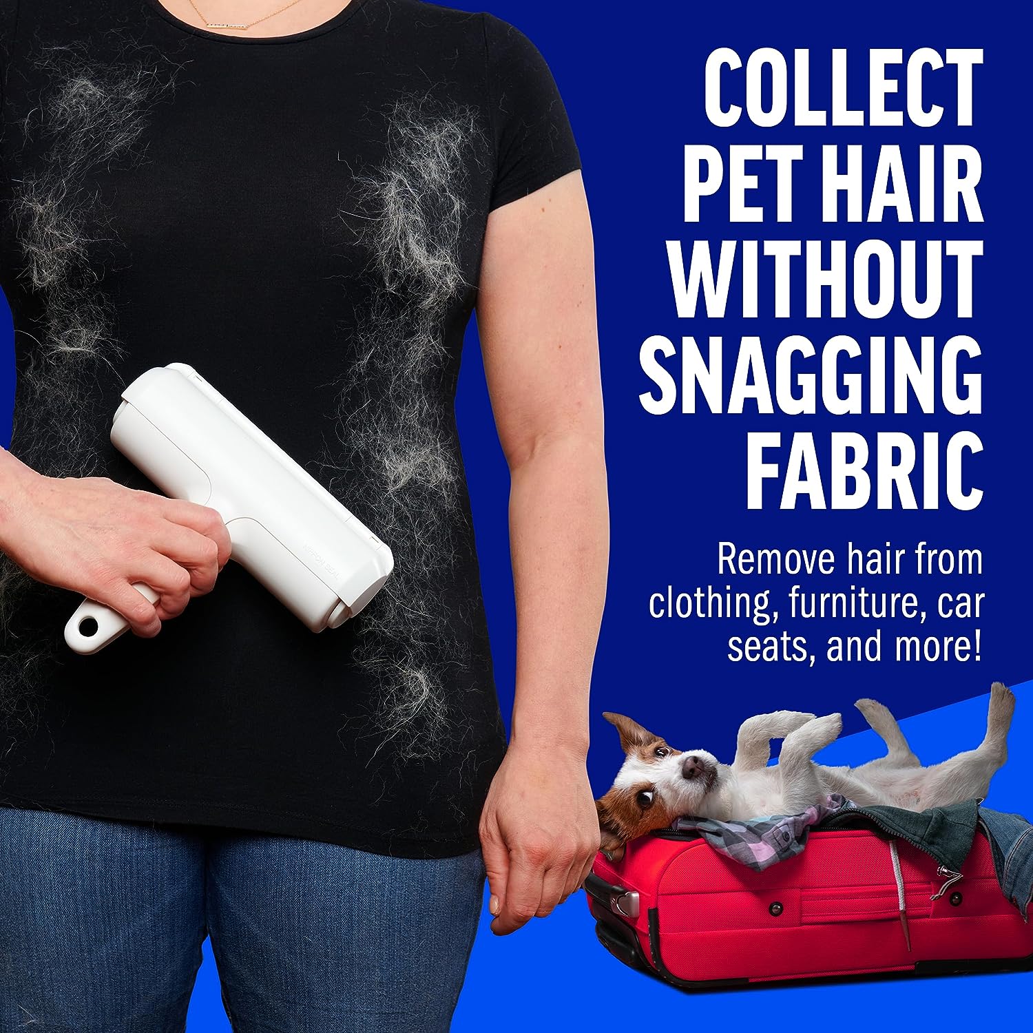 Dissolvant de poils d'animaux et de peluches pour meubles, canapés, tapis et vêtements. thumbnail 5