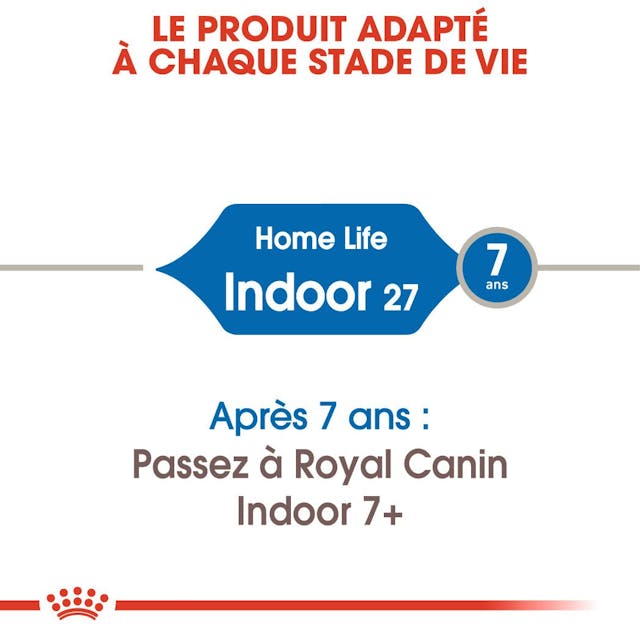 Royal Canin Indoor 27 - Croquette pour chat d’Intérieur (2 kg) thumbnail 2